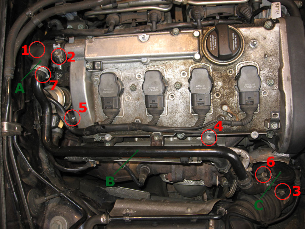 Пассат б6 двигатель в масле. ВКГ Audi a4 b5 2.8. Passat b6 2.0 TDI ВКГ. B5 Фольксваген 1.8 турбо. Пассат б5 2.0 турбо цилиндры.