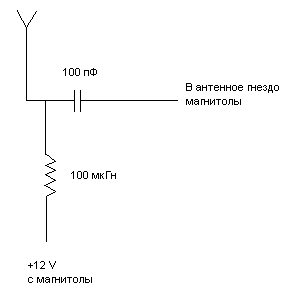 как подключить антенну в фольксваген-пассат